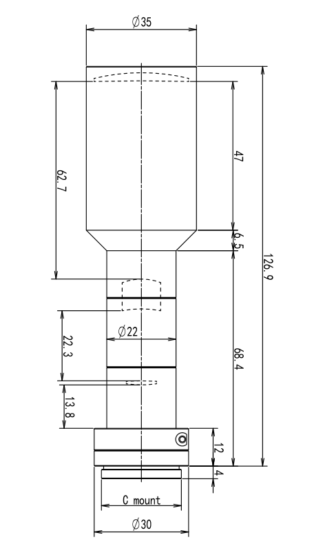 LS-VDH05-110-230 dimensions (mm)