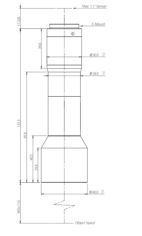 LS-VWK10-110-111 dimensions (mm)