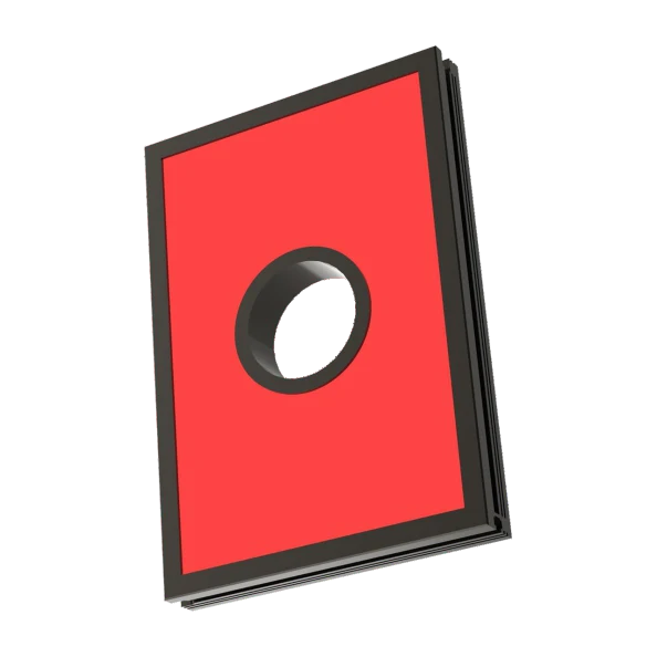 110 x 110 mm Through-Hole LED Backlight (LS-2BCK-110X110-D40)