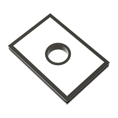 110 x 110 mm Through-Hole LED Backlight (LS-2BCK-110X110-D40) - White