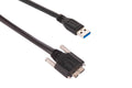 Basler USB 3.0 Camera Cable, Micro-B Screw-Lock to Type A, 3 m
