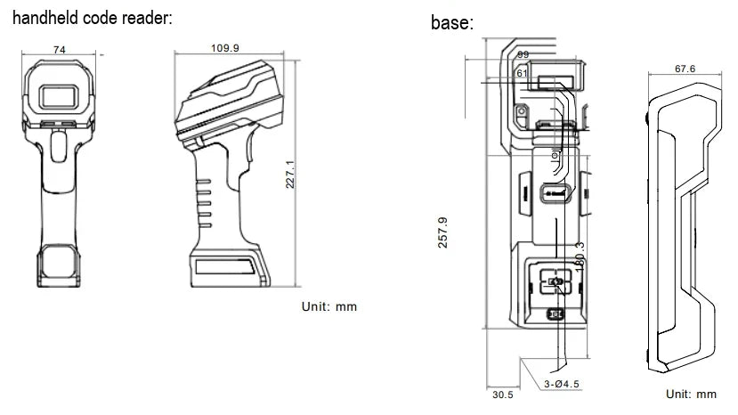HIK-XD90B-DL66-HD dimensions (mm)