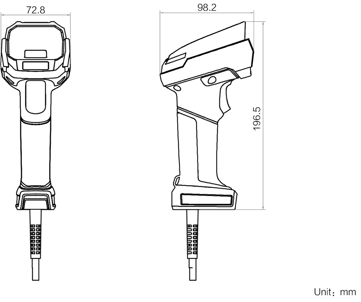 MV-IDH5000P/13NR/04RN/U dimensions (mm)