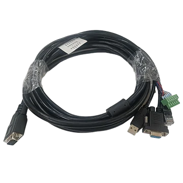 Hikrobot MV-IDA-PE-HDB15-USBRJ45DB9Open-ST-2.5m Standard DB15 power/I/O combo cable, DB15 to USB2.0/RJ45 male/open cable, Static cable