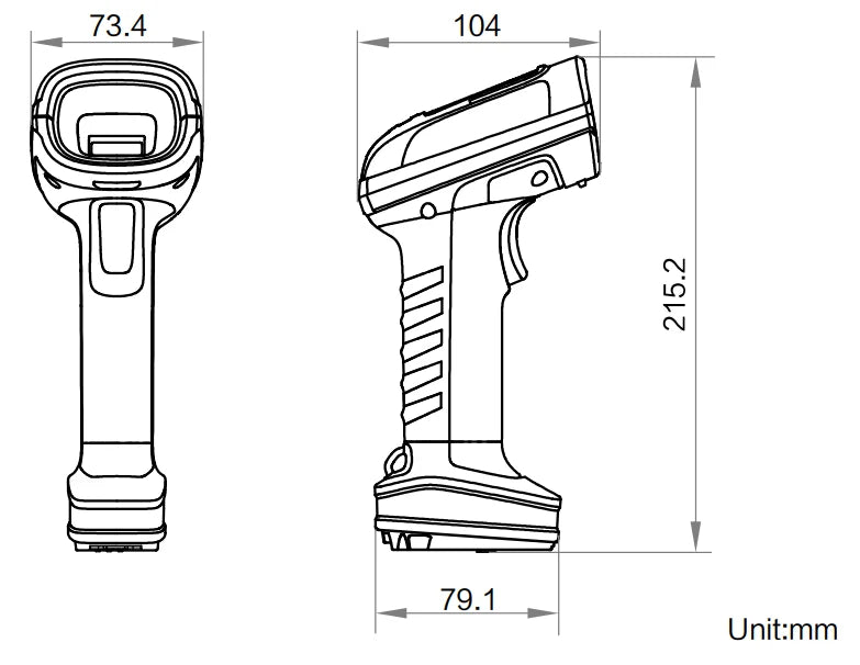 HY-IDH717BN-L dimensions (mm)