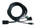 Hikrobot MV-IDA-PE-HDB15-USBDB9Open-ST-2.5m Standard DB15 power/I/O combo cable, DB15 to USB2.0/DB9/open cable, green terminal block, Static cable