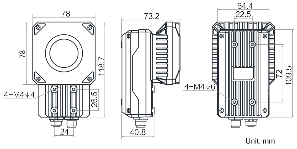MV-ID5060M-08S-RBN dimensions (mm)