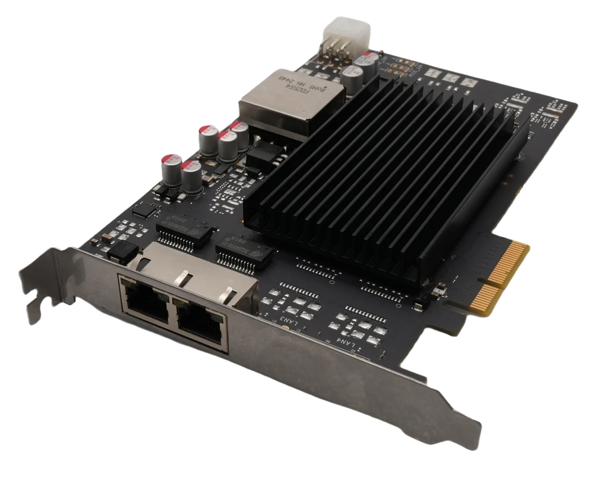 Hikrobot MV-GE4002P Dual 2.5G Ethernet Adaptor, POE