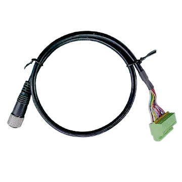 Hikrobot MV-IDA-P-M12A17pF-Open-ST-0.5m Standard 17-pin power cable, 17-pin circular connector to open-end cable, 0.5 m, Static applications