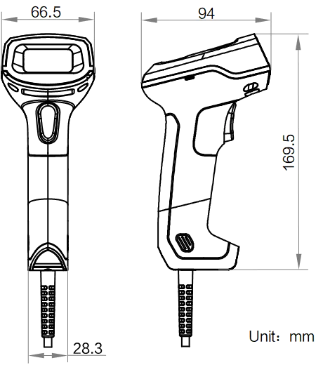 MV-ORH330 dimensions (mm)