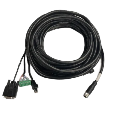 Hikrobot MV-IDA-PE-M12A17pF-openRJ45DB9-ST-5m Integrated cable, GigE, static, 5 m, 17-pin to open/RJ45/DB9