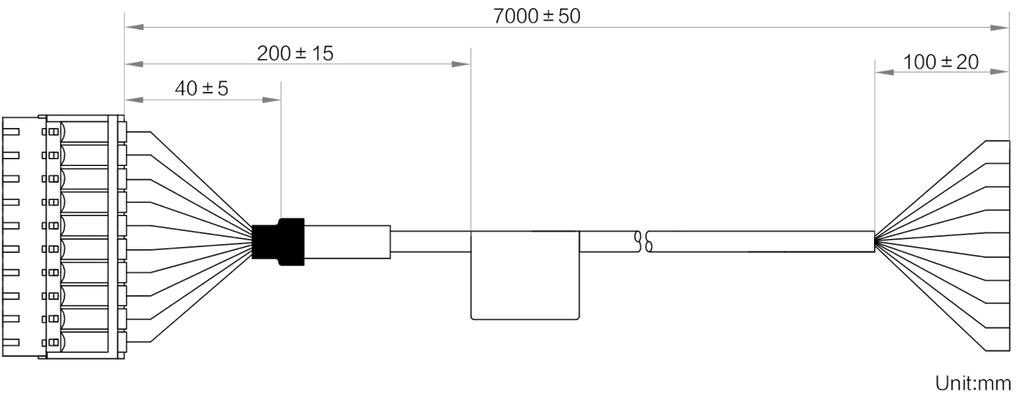 MV-IDA-PE-Open10p-Open-ST-7m dimensions (mm)