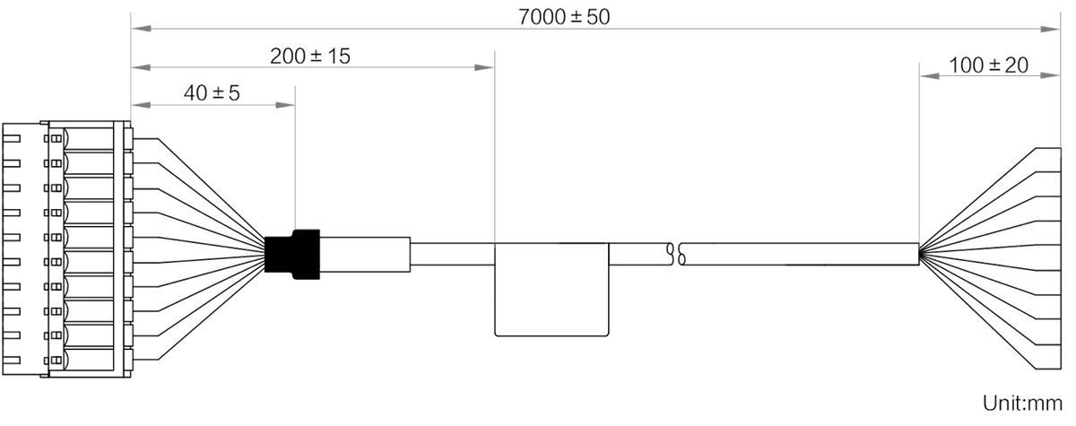 MV-IDA-PE-Open10p-Open-ST-7m dimensions (mm)