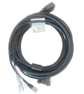 Hikrobot MV-IDAPE-DB15M-DB9FRJ45OPEN-ST-3m 2013EM V2.0 power/communication cable, DB15 male to flying leads/DB9 female/RJ45 male, Static applications