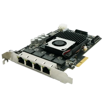 Hikrobot PCIE-GE1004-1G 4-channel GigE frame grabber