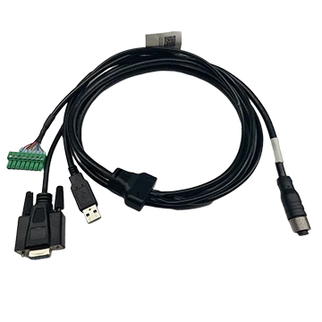 Hikrobot MV-IDA-PE-M12A17pF-openU2DB9-ST-2m Integrated cable, USB, static, 2 m, 17-pin to open/U2/DB9