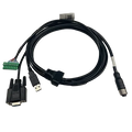 Hikrobot MV-IDA-PE-M12A17pF-openU2DB9-ST-2m Integrated cable, USB, static, 2 m, 17-pin to open/U2/DB9