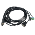 Hikrobot MV-IDA-PE-HDB15-RJ45DB9Open-ST-3.5m Standard DB15 power/I/O combo cable, DB15 to RJ45 male, USB2.0, DB9, open cable, Static cable
