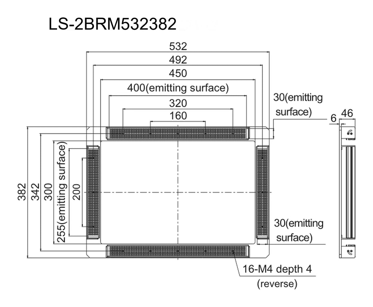 LS-2BRM532382 dimensions (mm)