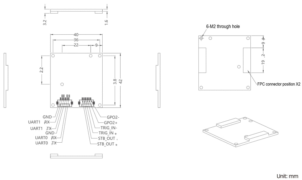 LS-BL-SU33GC/M2-T dimensions (mm)