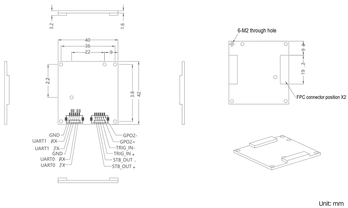 LS-BL-SU33GC/M2-T dimensions (mm)