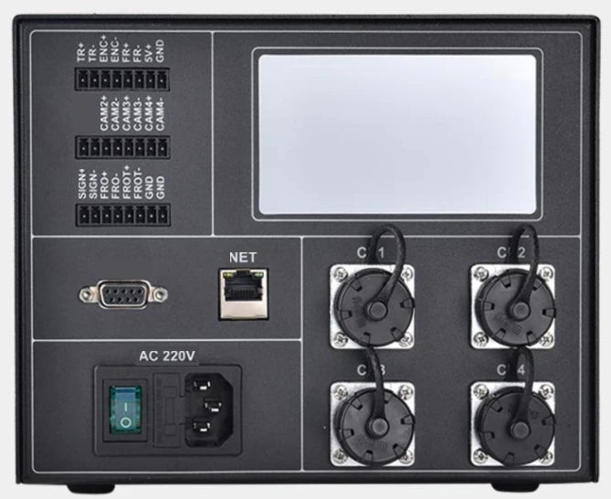 터치 스크린 타임셰어링 스트로브 컨트롤러, 4 채널, 500 W (LS-DV500-LF03CE-24100-4)