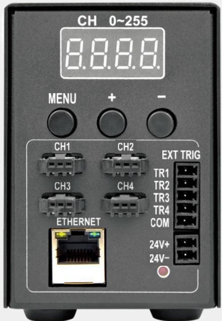 External power Ethernet controller, 4 ch (LS-DV-N02E-24040-4)