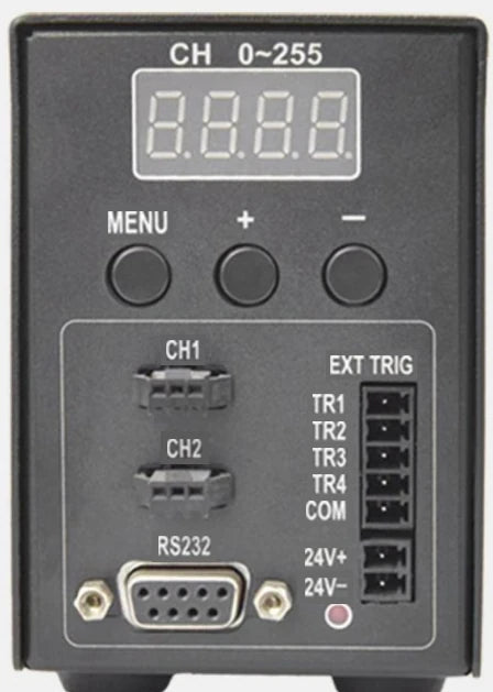 Controlador digital de alimentación externa, 2 canales (LS-NP24DC-2T5A)