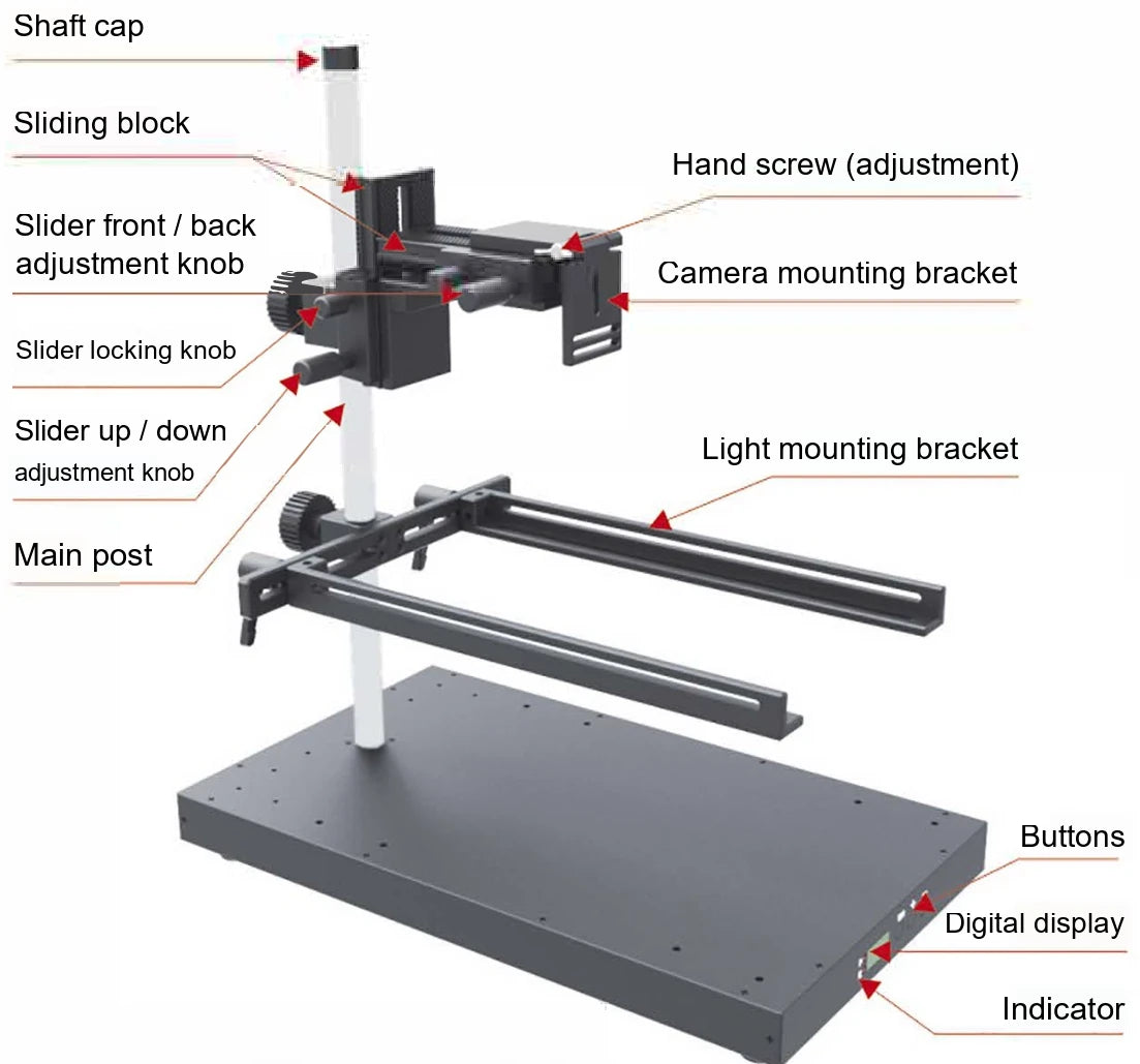 Portable optical test stand (LS-PTF340200)