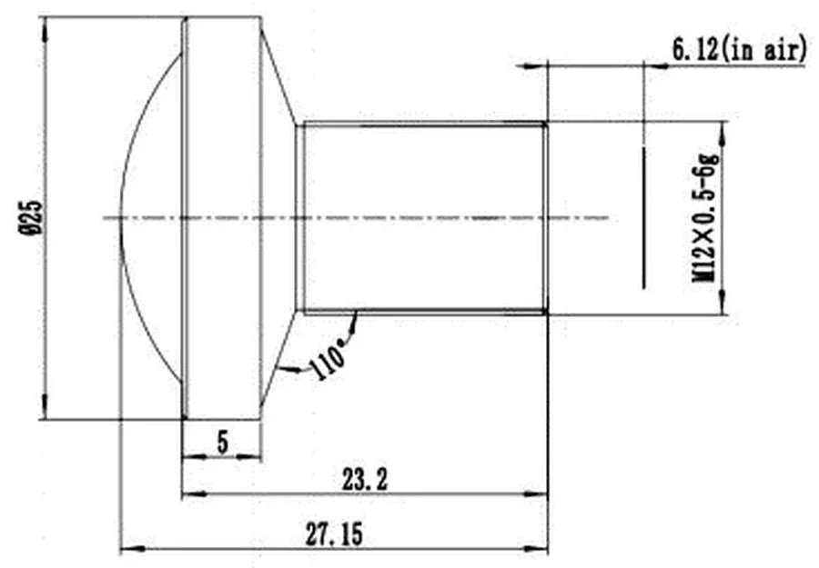 LS-SND0418IR-2MF dimensions (mm)