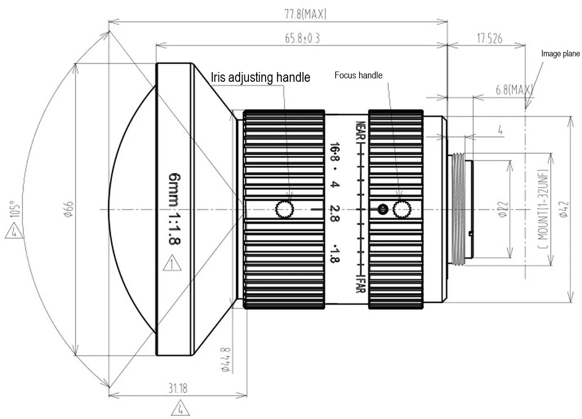 LS-VFA1-111-10M06 dimensions (mm)