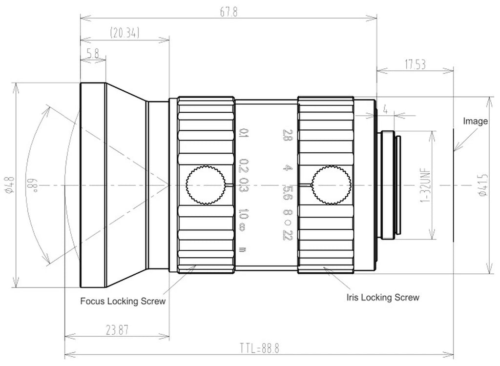 LS-VFA1-111-20M12 dimensions (mm)