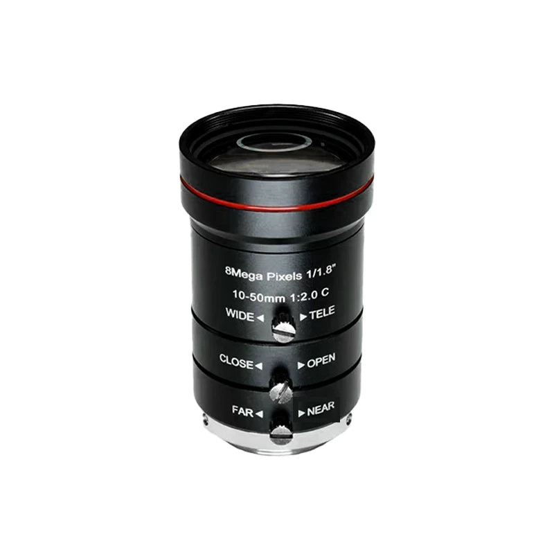 Zoom lens, 10-50 mm, 1/1.8", C-mount (LS-1050C8M)