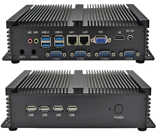 Fanless industrial PC, Intel Core i5-3317U, barebone (LS-SYGKX3317U)