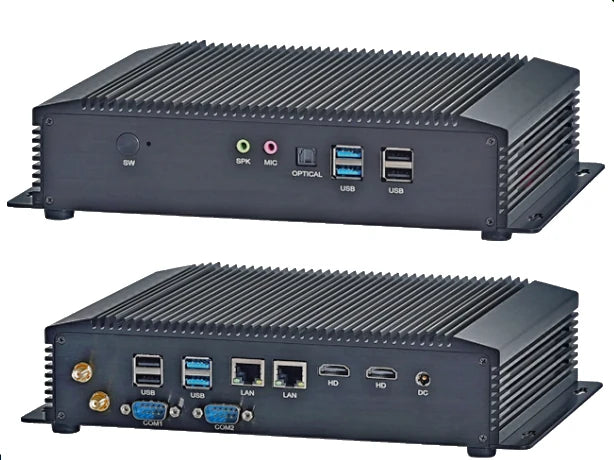 Fanless industrial PC, 1035G1 CPU, barebone (LS-SYG5BX1035G1)