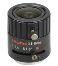 3.6-10 mm, 1/1.8", 6 MP, CS-mount Varifocal CCTV Lens (LS-SVD3610IR-6M)