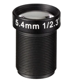 5.4 mm, 1/2.3", 10 MP, M12-mount Low-Distortion M12 Lens (LS-SND5425IR-10ML)