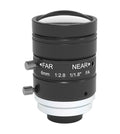 6 mm F2.8 6 MP C-Mount Machine Vision Lens, 1/1.8"
